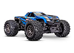 Traxxas 107154-1-BLUE Mini Maxx®: 4WD Brushless Electric Monster Truck - Blue