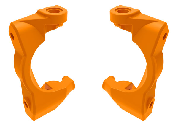 Traxxas 10732-ORNG Orange Caster Blocks (L&R)