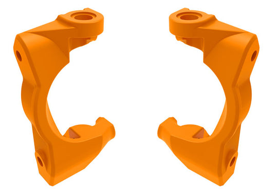 Traxxas 10732-ORNG Caster blocks (c-hubs), left & right (orange)