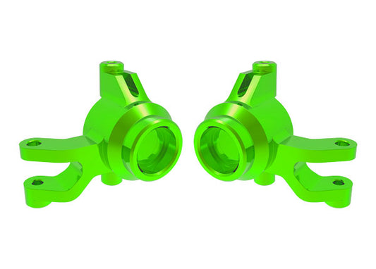 Traxxas 10734-GRN Steering blocks, 6061-T6 aluminum (green-anodized) (left & right)
