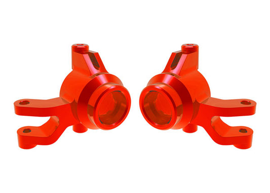 Traxxas 10734-RED Steering blocks, 6061-T6 aluminum (red-anodized) (left & right)