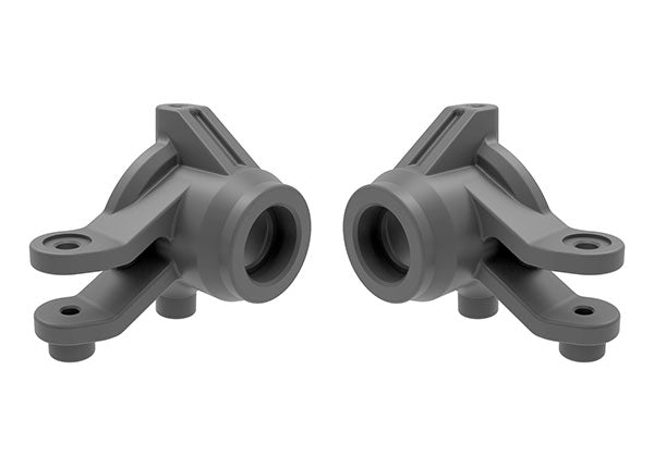 Traxxas 10736-GRAY Gray Steering Blocks (L&R)