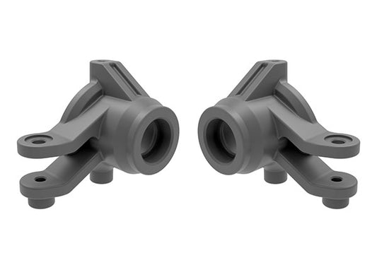 Traxxas 10736-GRAY Steering blocks, left & right (gray)
