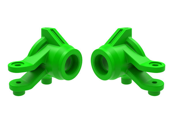 Traxxas 10736-GRN Green Steering Blocks (L&R)