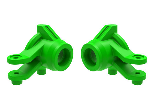 Traxxas 10736-GRN Steering blocks, left & right (green)