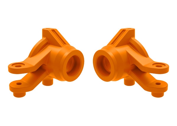 Traxxas 10736-ORNG Orange Steering Blocks (L&R)