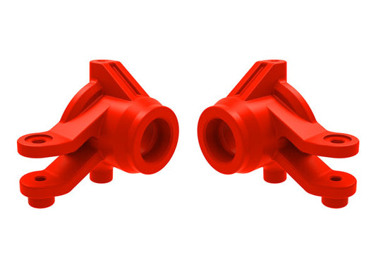 Traxxas 10736-RED Steering blocks, left & right (red)
