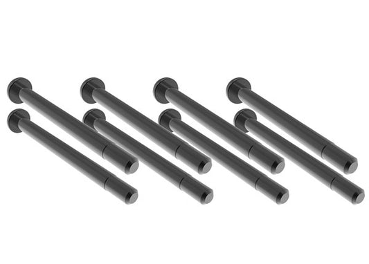 Traxxas 10740X Suspension pins, outer (hardened steel)
