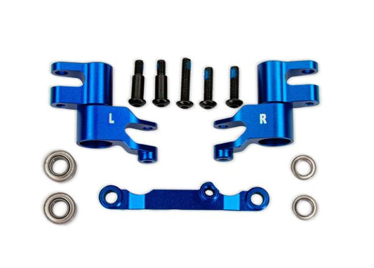 Traxxas 10743-BLUE Blue Aluminum Bellcrank Assembly with Drag Link
