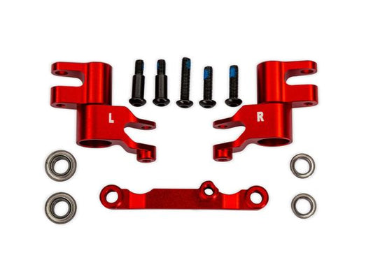 Traxxas 10743-RED Red Aluminum Bellcrank Assembly with Drag Link