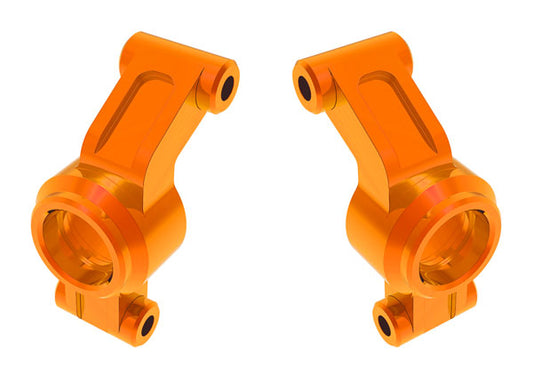 Traxxas 10751-ORNG Carriers, stub axle, 6061-T6 aluminum (orange-anodized) (left & right)