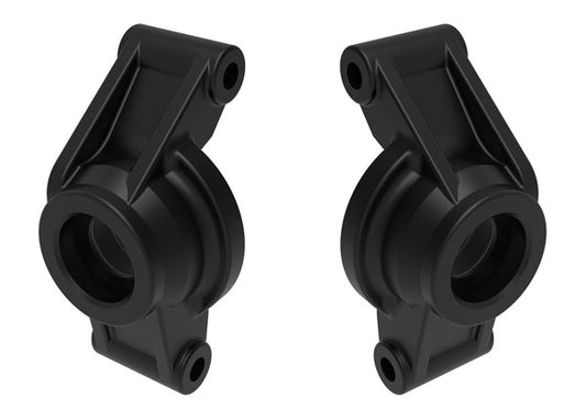 Traxxas 10752-BLK Carriers, stub axle (black) (rear) (left & right)