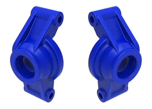 Traxxas 10752-BLUE Carriers, stub axle (blue) (rear) (left & right)