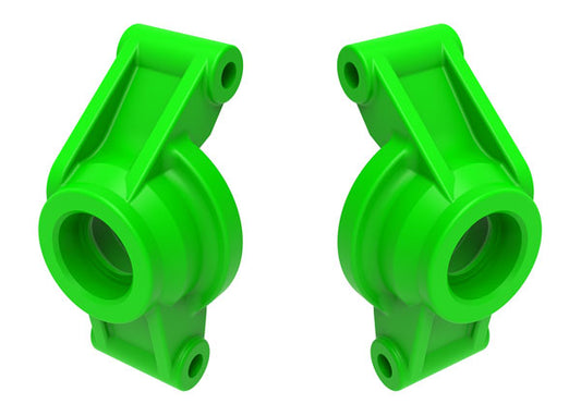 Traxxas 10752-GRN Carriers, stub axle (green) (rear) (left & right)