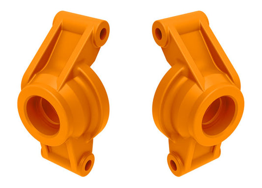 Traxxas 10752-ORNG Carriers, stub axle (orange) (rear) (left & right)