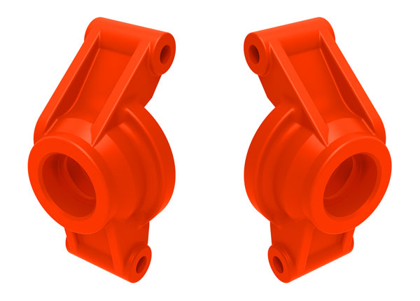 Traxxas 10752-RED Red Stub Axle Carriers (L&R)