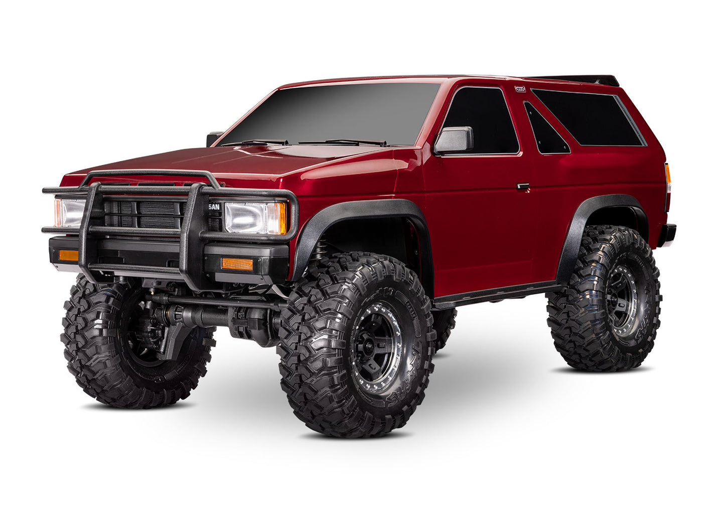 Traxxas 110056-4-RED TRX-4® 1/10 Scale & Trail Rock Crawler w/Nissan® Pathfinder® Body (Red) w/XL-5™ ESC & TQi™ 2.4GHz Radio