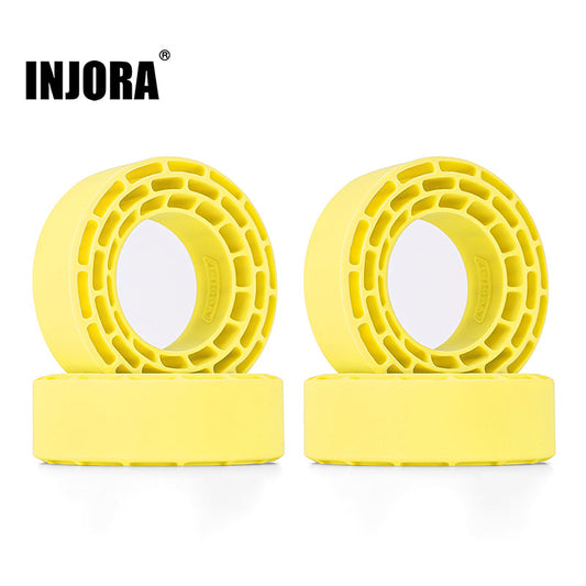 Injora YQT-1370YE Silicone Rubber Inserts for 1.3" 68-72mm Tires (1370) Yellow (Super Soft)