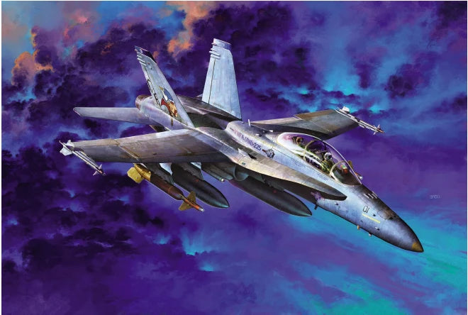 Academy 12103 1/32 F/A-18D Hornet "Night Attack" Plastic Model Kit