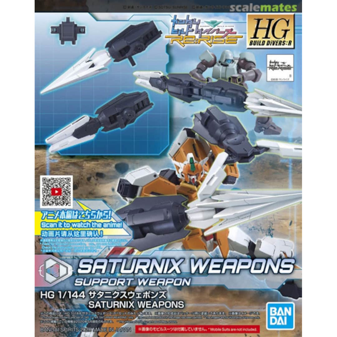 Bandai 2524054 Gundam HGBD:R #25 Saturnix Unit Weapons