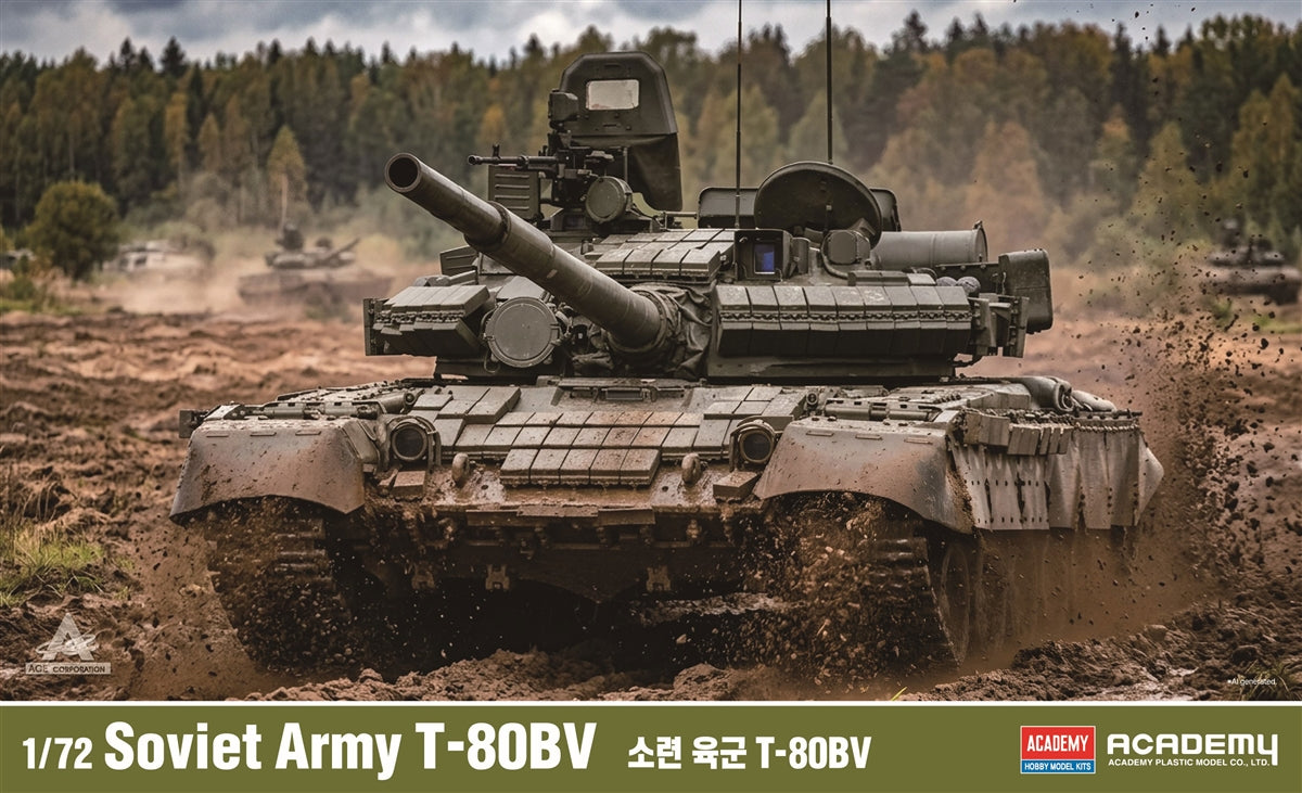 Academy 13434 1/72 Soviet Army T-80BV