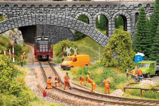 Noch 12951 Track Workers w/Sound Module, Speaker & Figures N Gauge