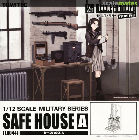 TomyTec 325550 Little Armory LD044 Safe House (Ver. A) 1/12 Scale Accessory Set