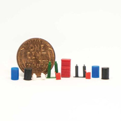 All Scale Miniatures 179-1600903 N 15-Piece Garage Detail Set