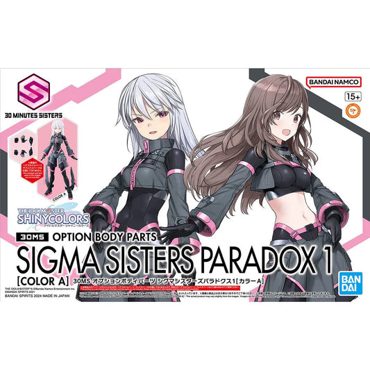 Bandai 2700401 The Idolmaster Shiny Colors 30 Minutes Sisters Option Body Parts Sigma Sisters Paradox 1 (Color A)