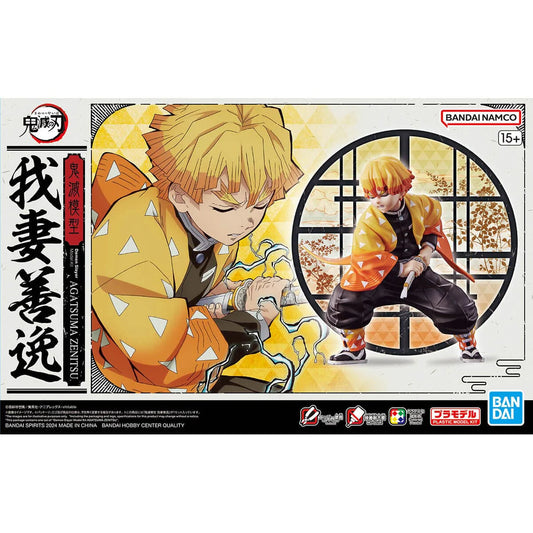 Bandai 2725894 Demon Slayer Kimetsu no Yaiba Agatsuma Zenitsu Model Kit