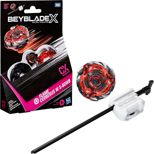 Hasbro G2747 Beyblade X Flame Cerberus W 5-80WB CX Starter Pack Set