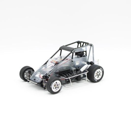 1RC Racing 1107 1/18 Midget 4.0, Clear, RTR