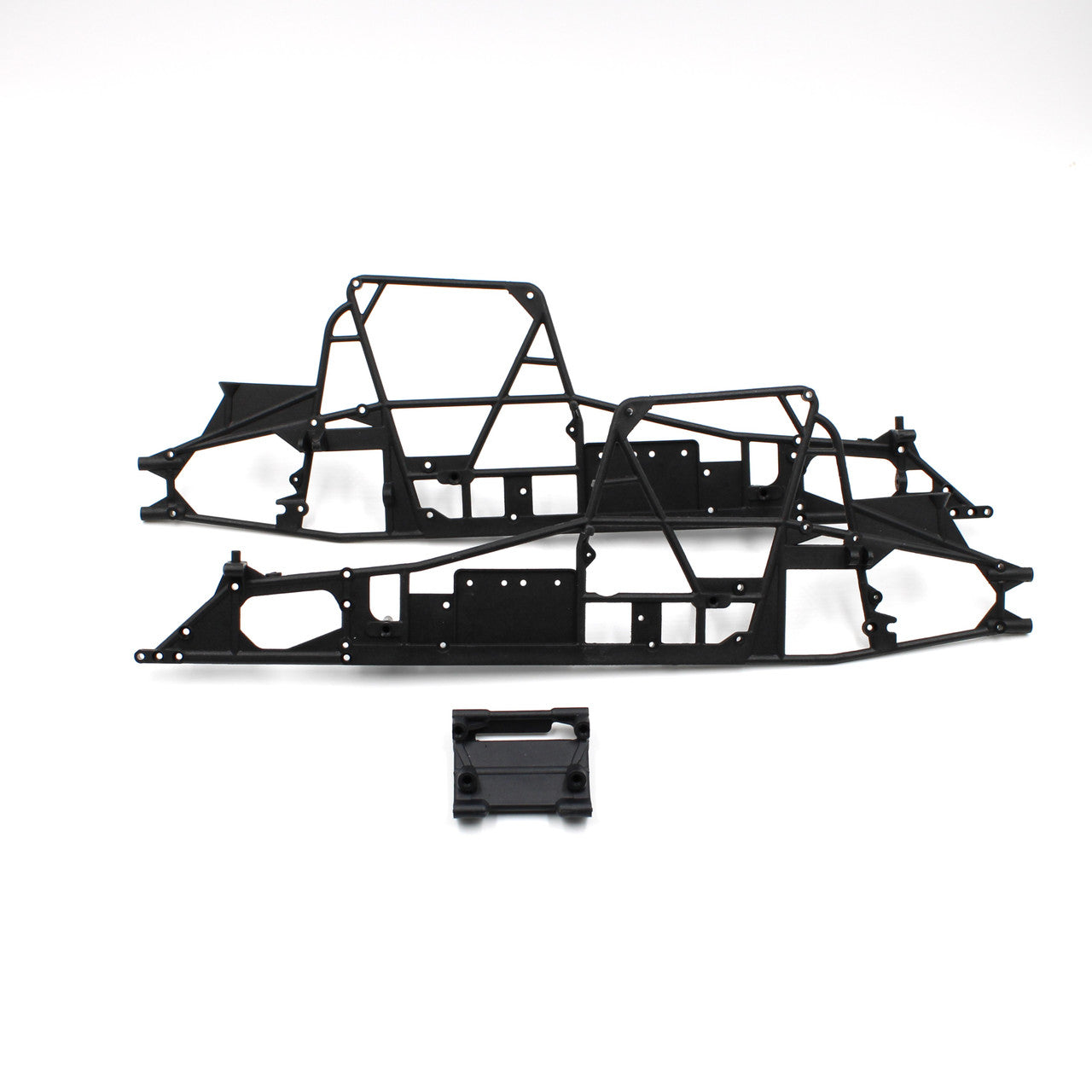 1RC Racing 2075 Frame Sides & Ft Bumper Mount, 1/18 EDM 3.0