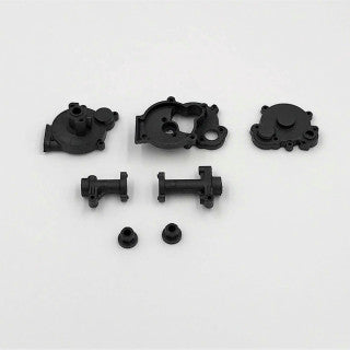 1RC 3013 Rear End, Black, 1/18 Mid, Spr, EDM, LM