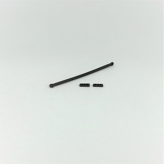 1RC Racing 3017 Drag Link & Servo Spacers, 1/18 EDM