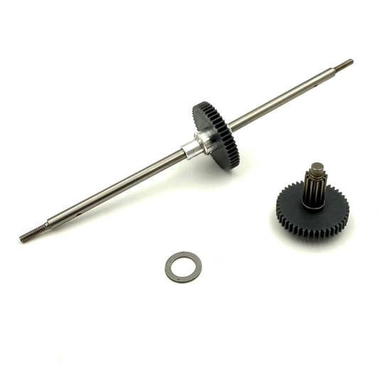 1RC Racing 4016 HD Rear Axle & Compound Gear, 1/18 Spr, EDM, LM, Mod, ASL
