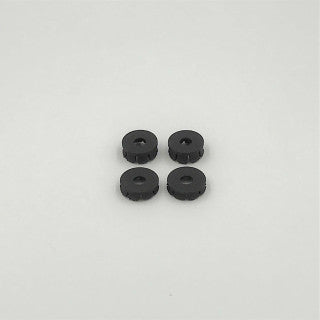 1RC 5533 Wheel Covers, Black, 3D Printed, 1/18 Sprint