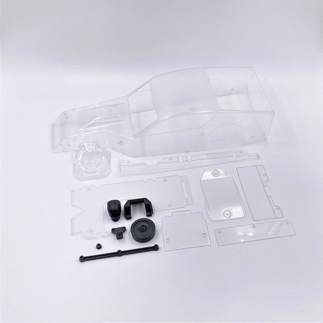 1RC Racing 6058 Body & Driver, 1/18 Asphalt Modified