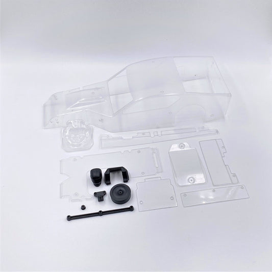 1RC Racing 6058 Body & Driver, 1/18 Asphalt Modified