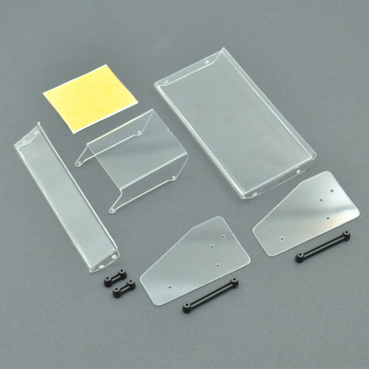1RC Racing 6062 Top Wing, Clear, 1/18 Super Mod