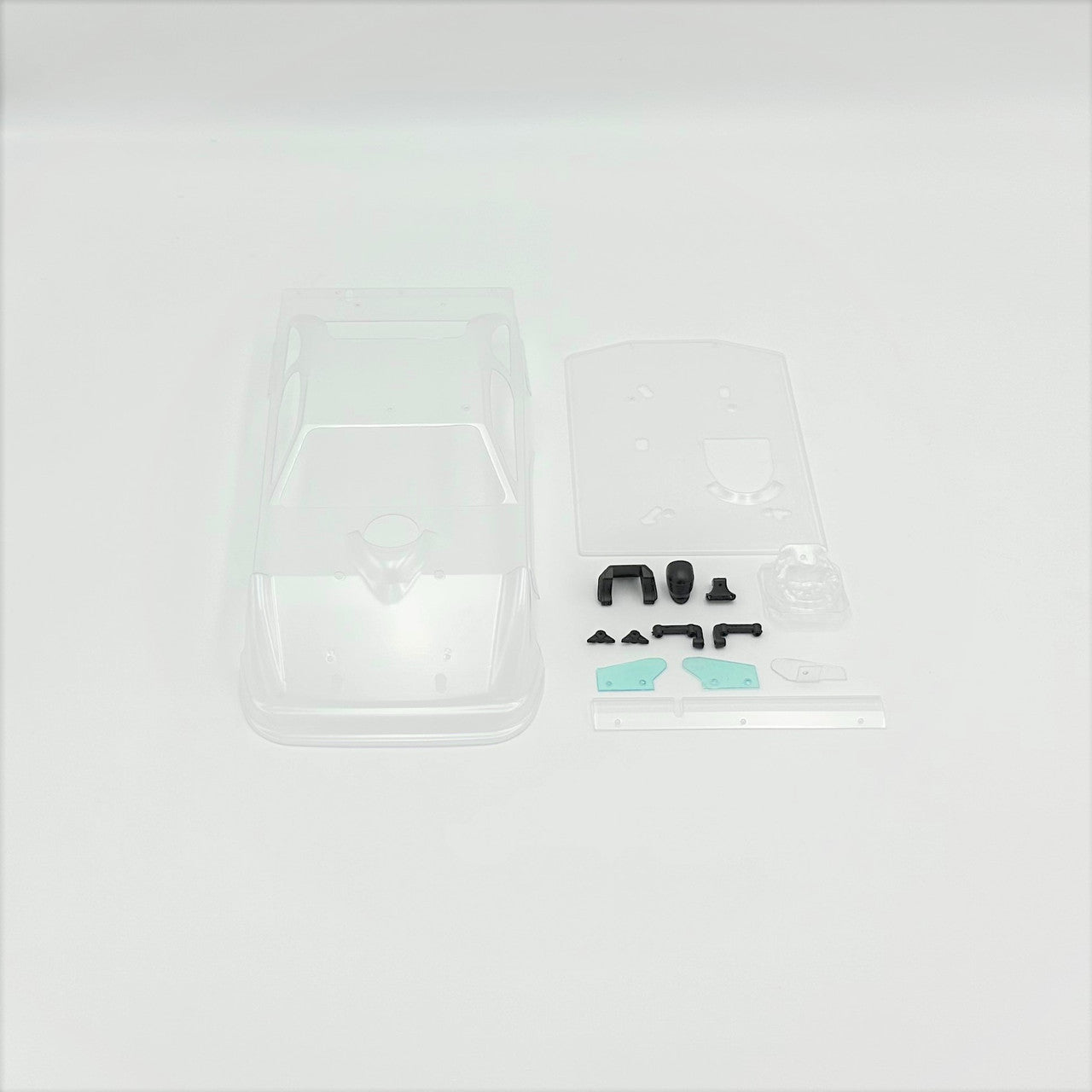 1RC Racing 6064 Body Set, Clear, 1/18 LM 2.0