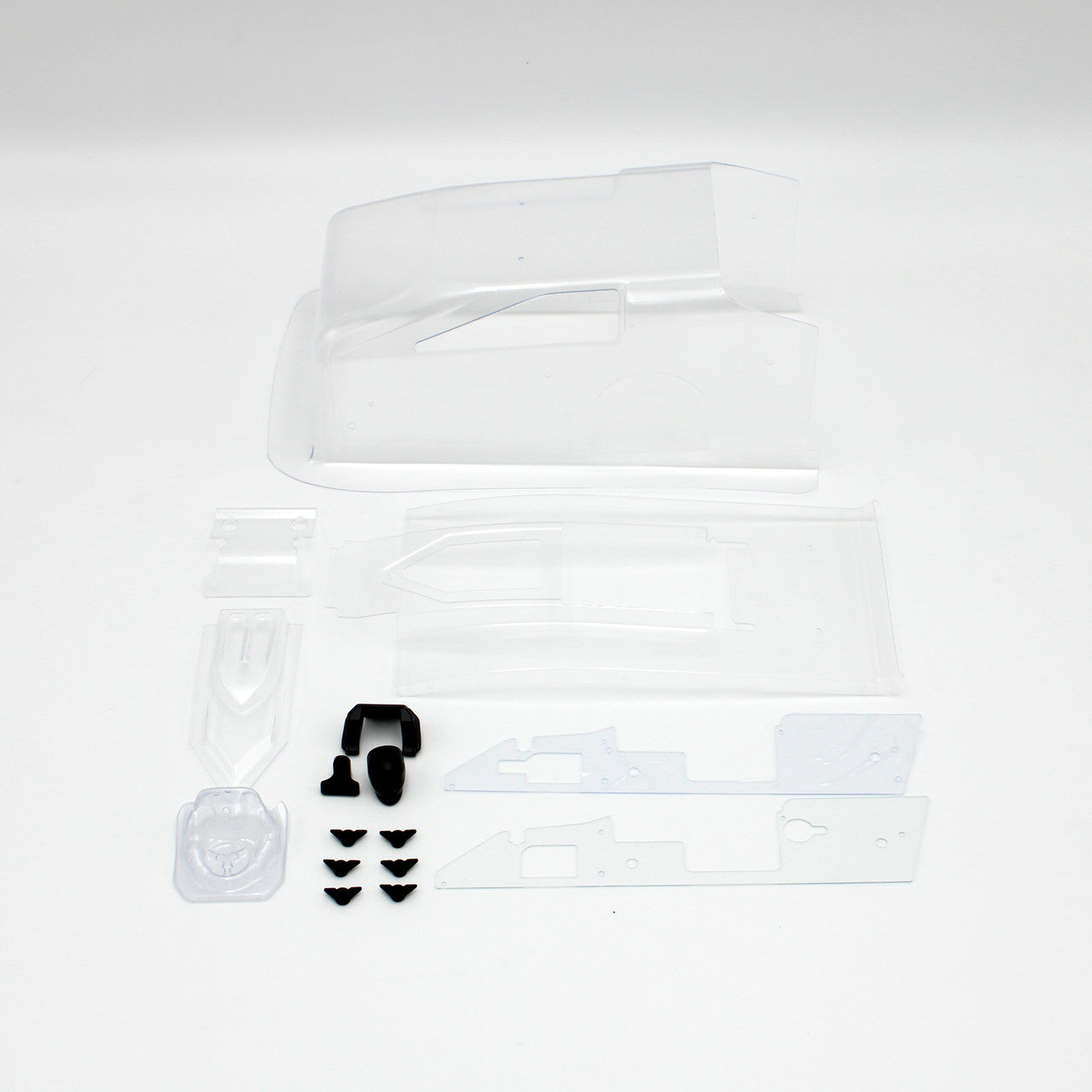 1RC Racing 6071 Body Set, Clear, 1/18 EDM 3.0