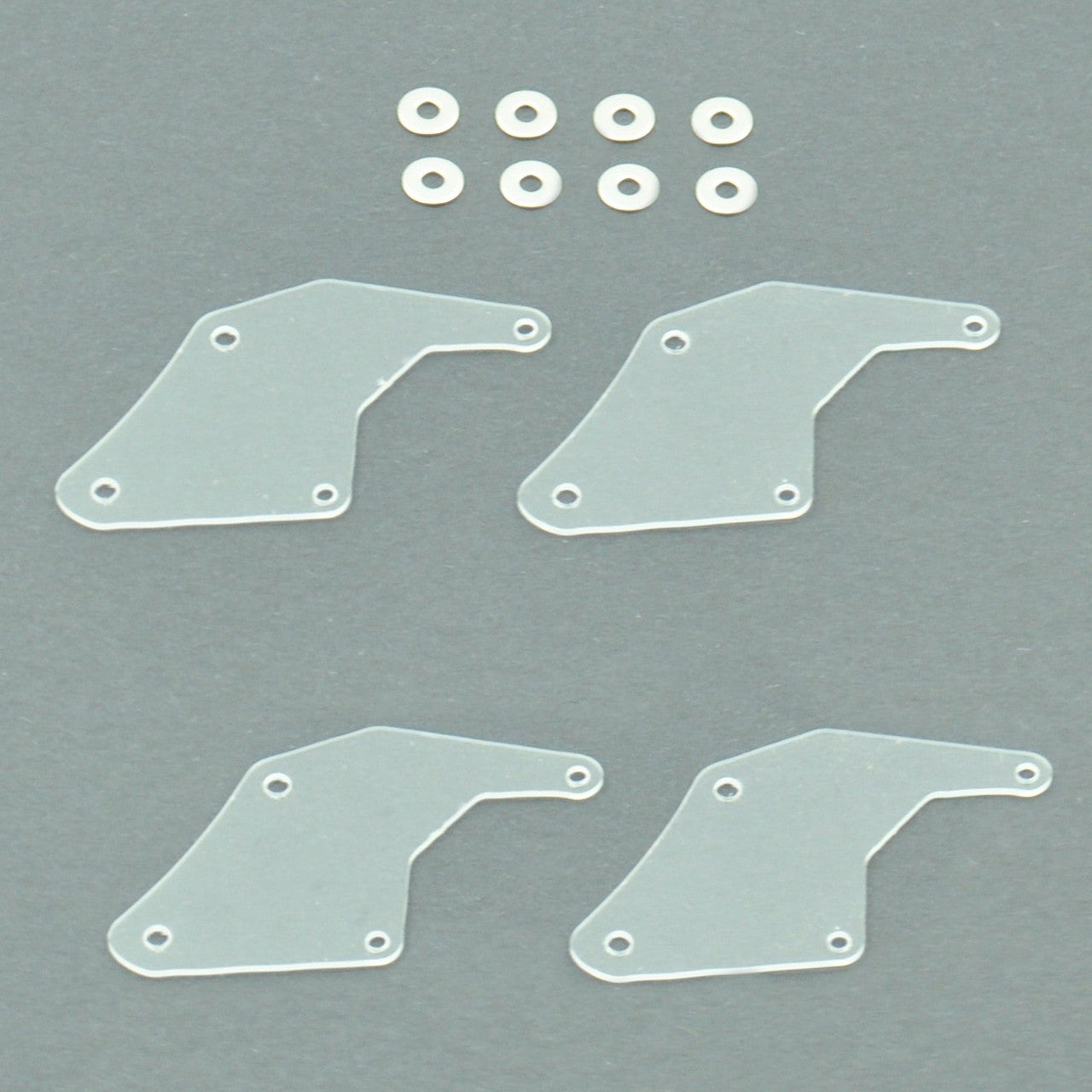1RC Racing 6082 Front Wing Mount Plates, 1/18 Mini Sprint