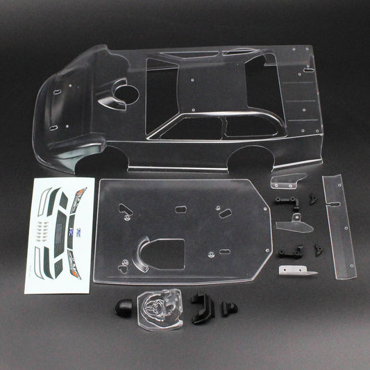 1RC Racing 6085 Body Set, Clear, 1/18 Late Model 3.0
