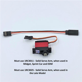 1RC 7017 Steering Servo, Digital, Metal Gear, 18th Scale