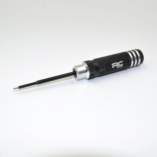 1RC Racing 8811 0.9mm Hex Driver, Mini Handle, Black