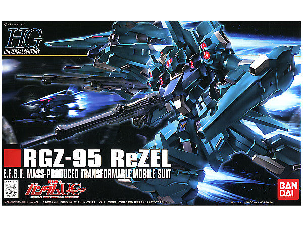 Bandai 2077707 HGUC #103 1/144 RGZ-95 ReZEL