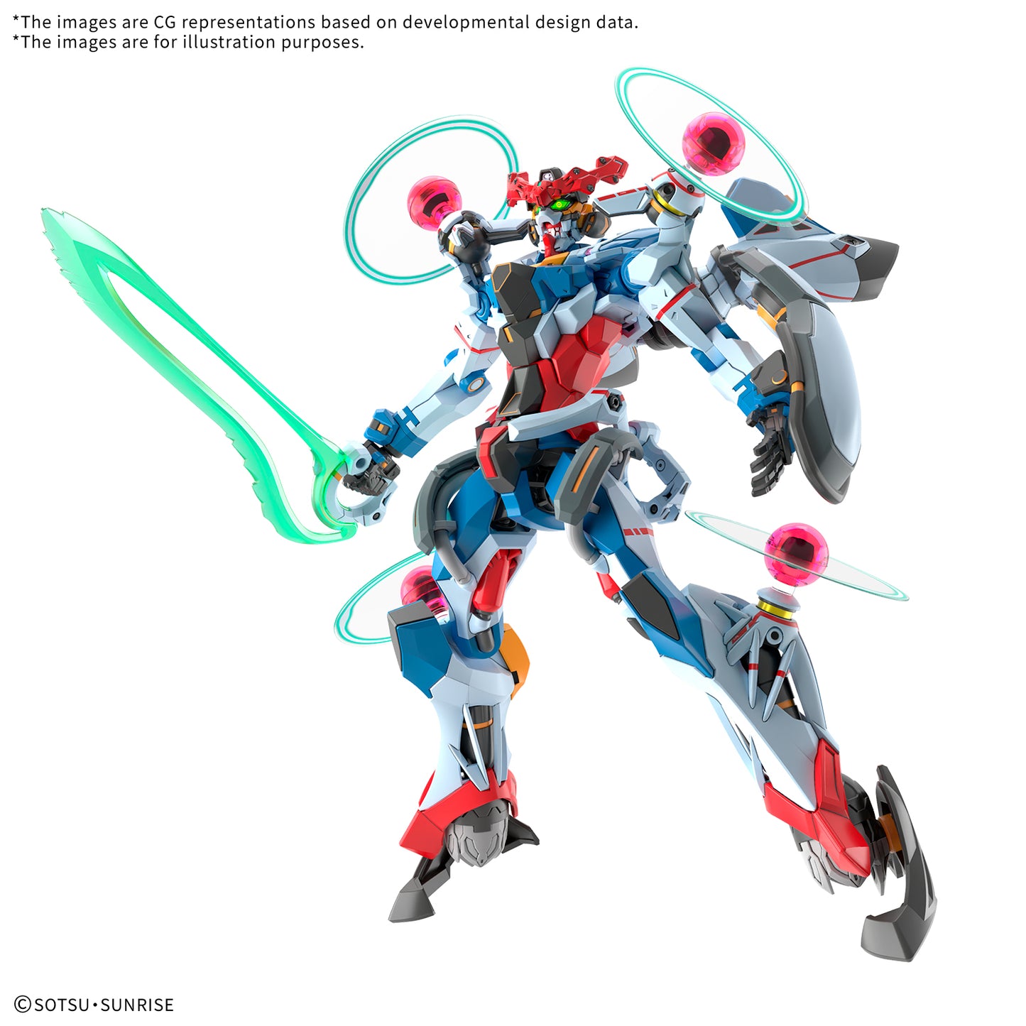 Bandai 2794144 5072000 HG GQuuuuuuX EUA (Endymion Unit Awakened)