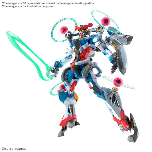 Bandai 2794144 5072000 HG GQuuuuuuX EUA (Endymion Unit Awakened)