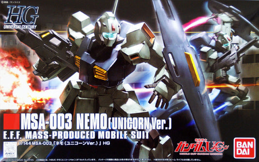 Bandai 2156417 HGUC Nemo (Unicorn Ver.)